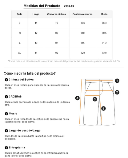 RSRT Short Patrón barroco