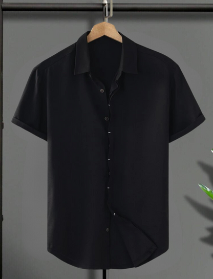 Camisa Botón Bajo Curvo MFNT