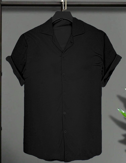 Camisa Lisa Negra CAMARO