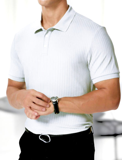 Camisa Polo Tejido Canalé MFNT
