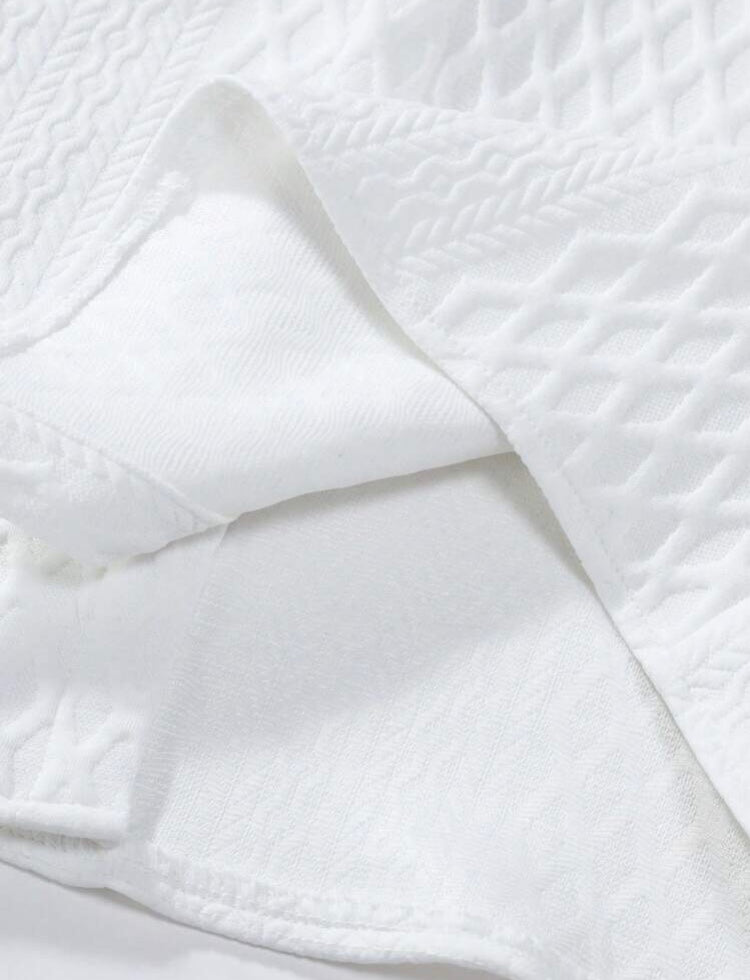 MFNT Homm Textura Sólida de manga corta