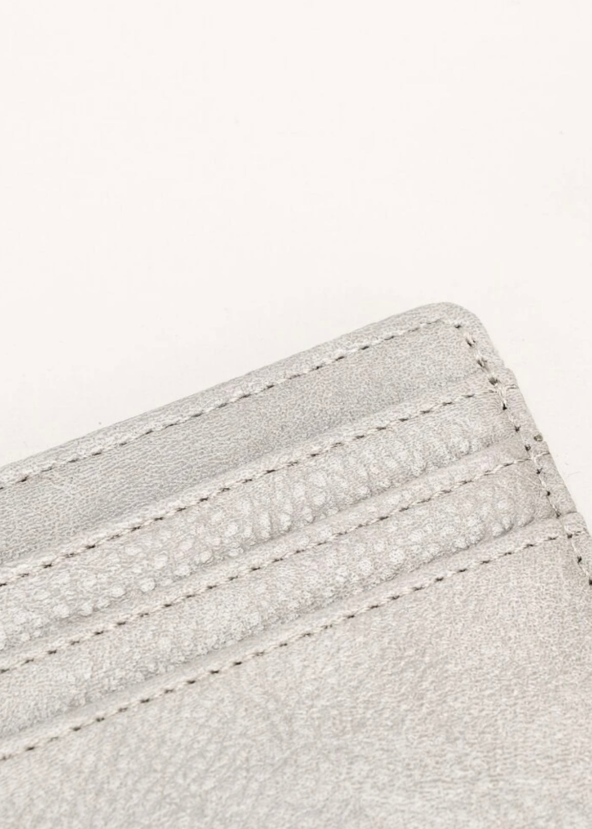 Cartera de tarjetas de Saffiano PU