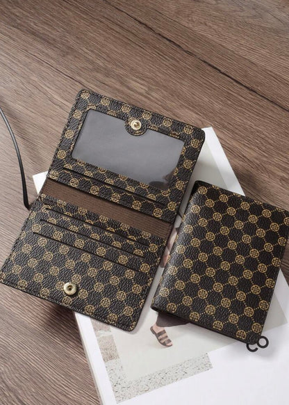 Monedero delgado portador de tarjetas minimalista