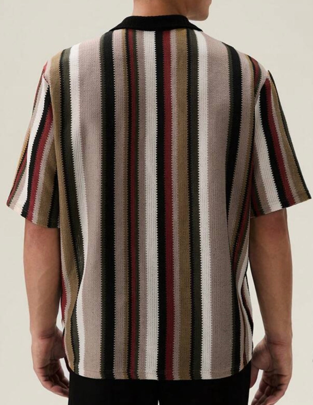 Camisa UrbanChill holgada a rayas