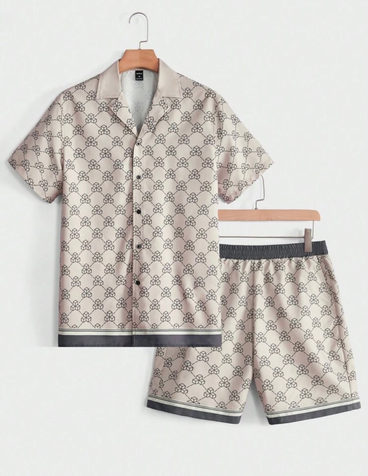 Conjunto ModaGents Camisa + Short estilo Barroco