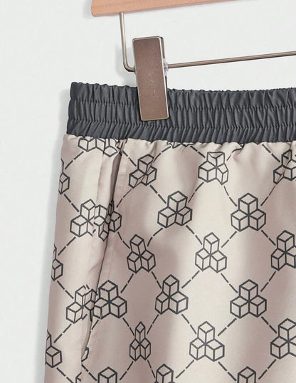 Conjunto ModaGents Camisa + Short estilo Barroco