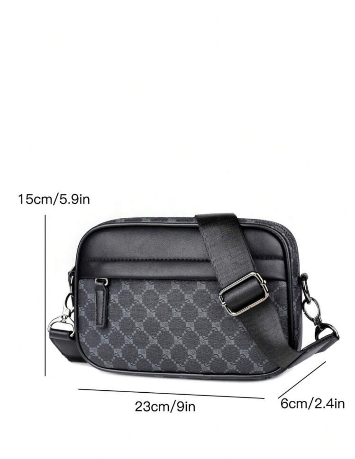 Bolso de hombro/cruzado impermeable de piel de PU