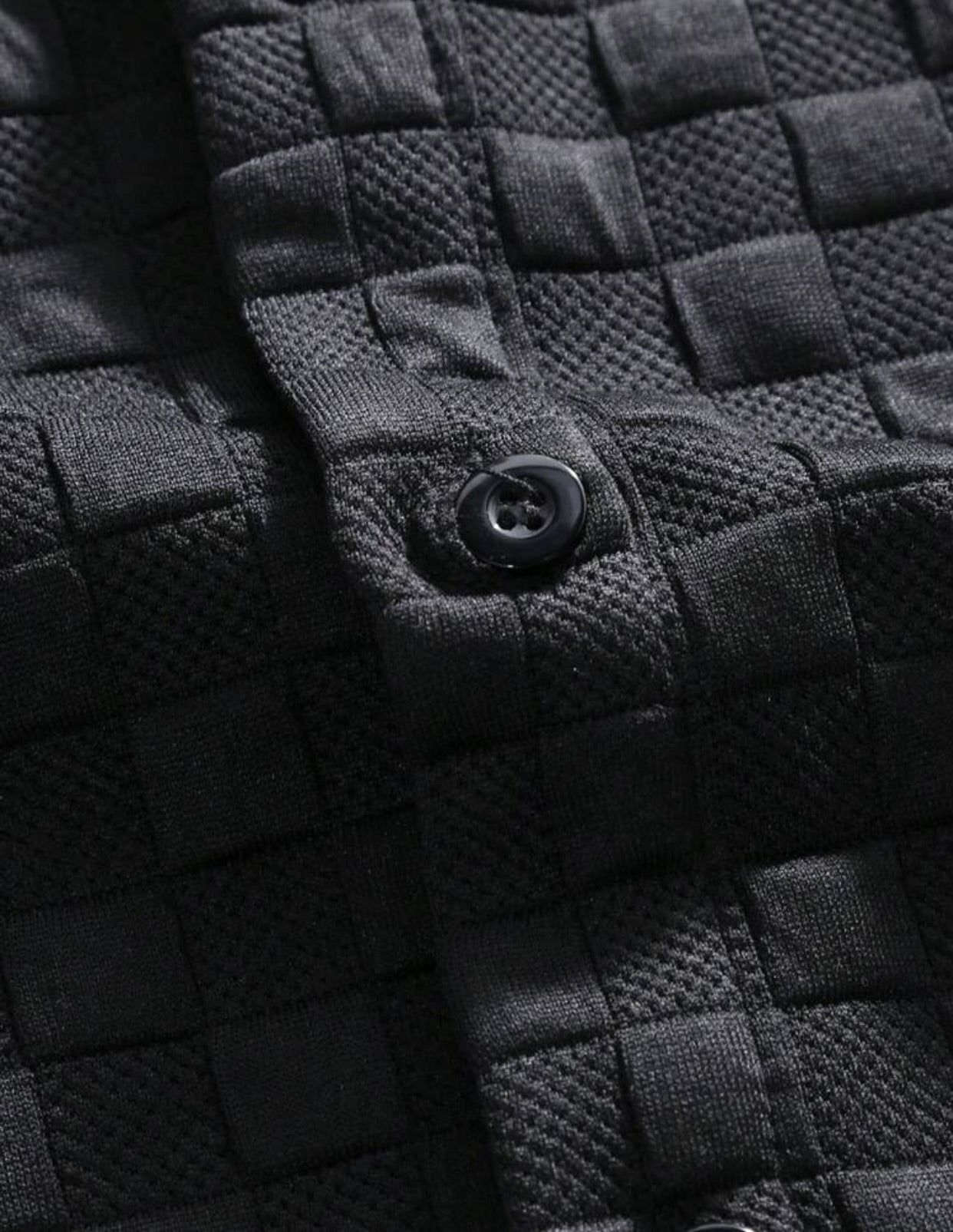 Conjunto Camisa + Short con Textura Sólida