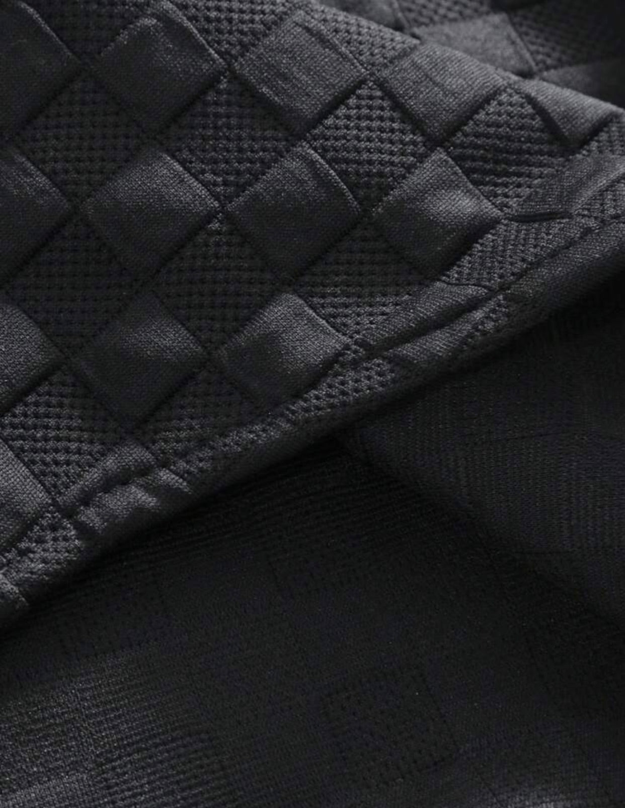 Conjunto Camisa + Short con Textura Sólida