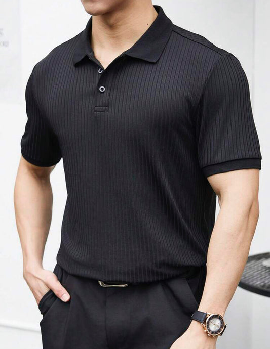 Camisa Polo Tejido Canalé MFNT