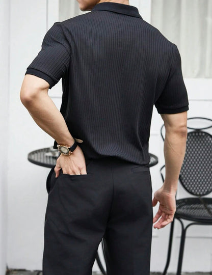 Camisa Polo Tejido Canalé MFNT