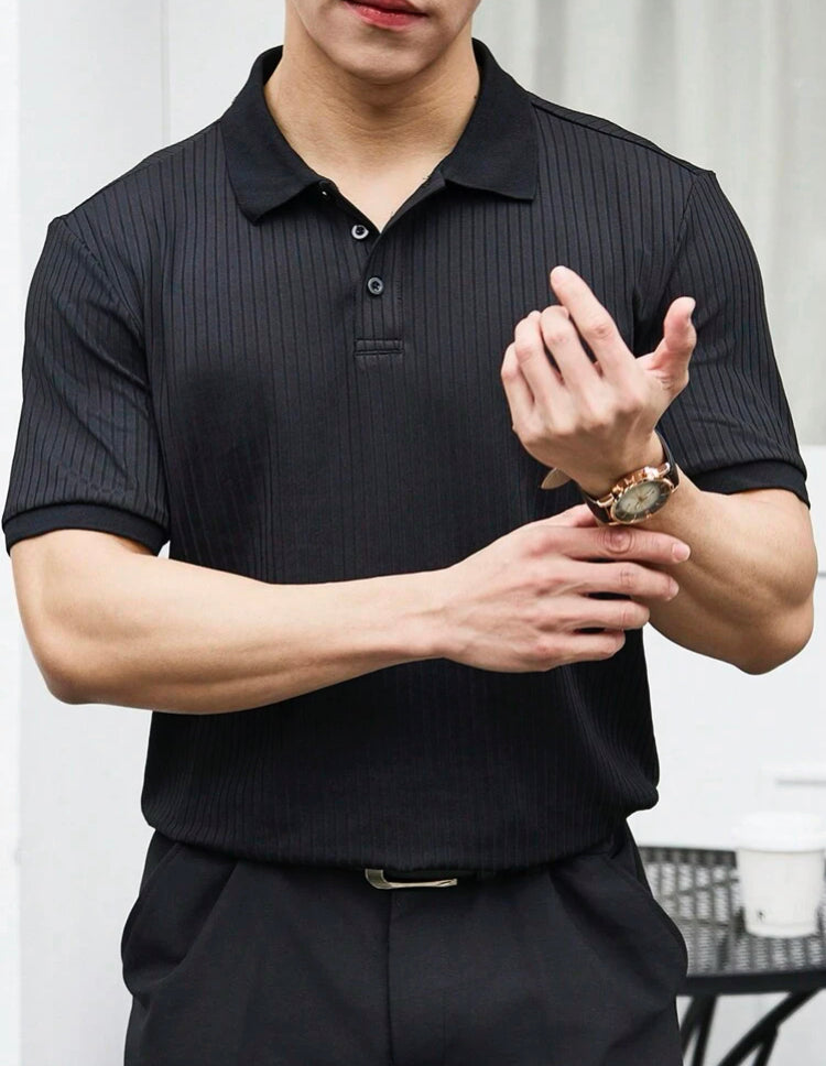 Camisa Polo Tejido Canalé MFNT