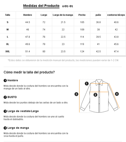 Camisa Floral Jacquard de Satén