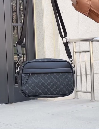 Bolso de hombro/cruzado impermeable de piel de PU