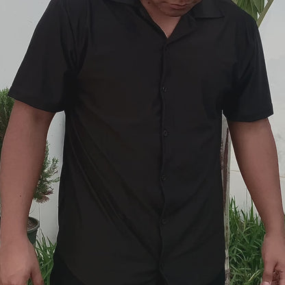 Camisa Lisa Negra CAMARO